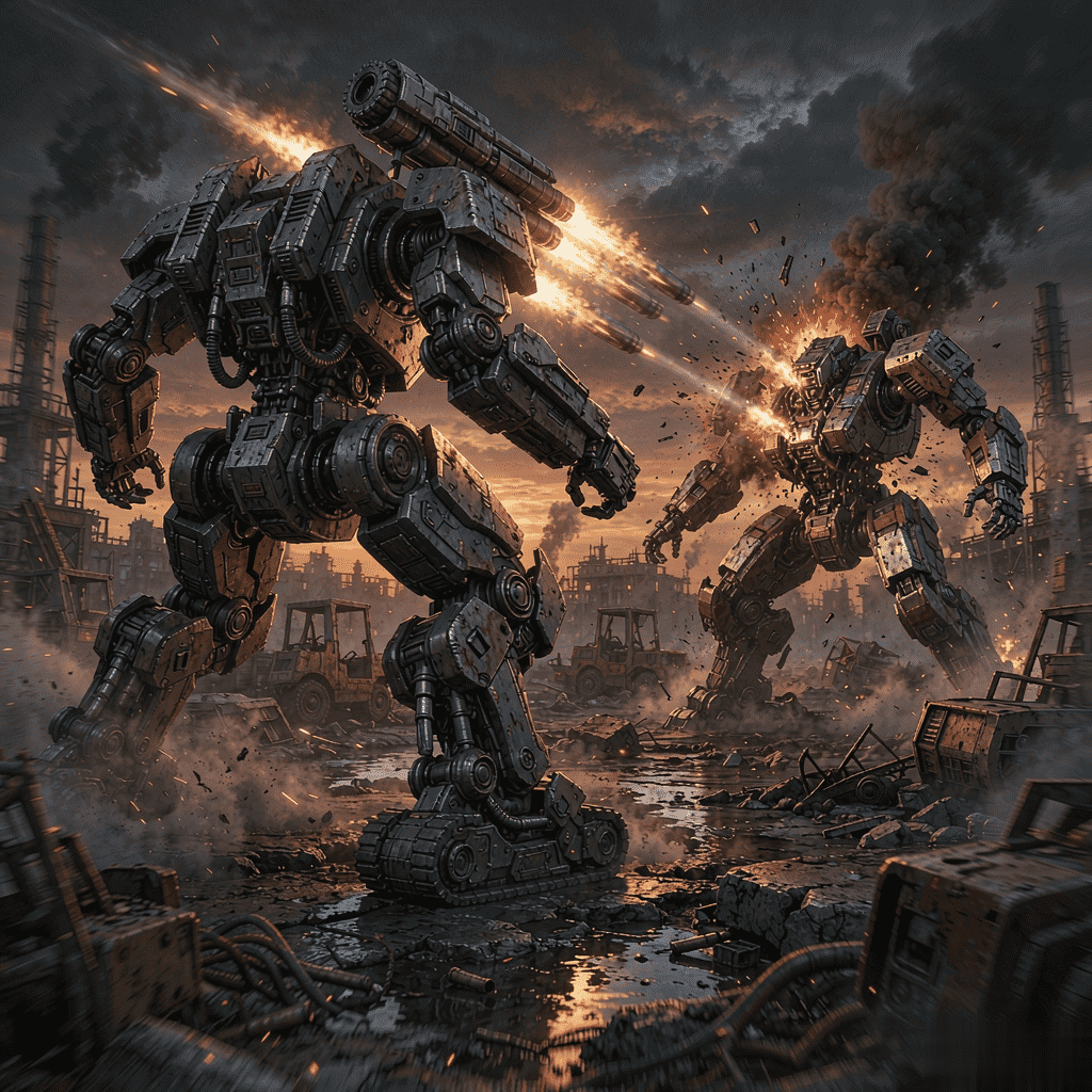 Armored Core VI walkthrough scene