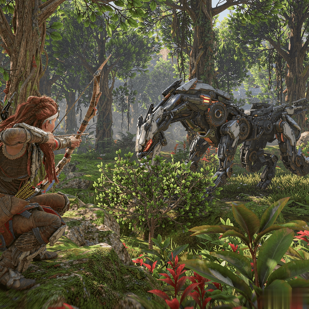 Horizon Zero Dawn gameplay screenshot