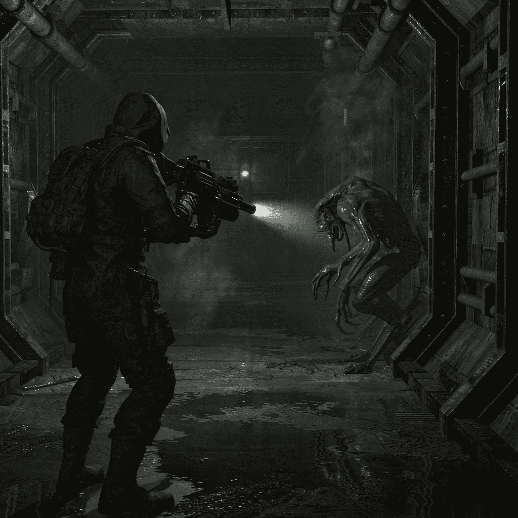 Metro Exodus walkthrough scene