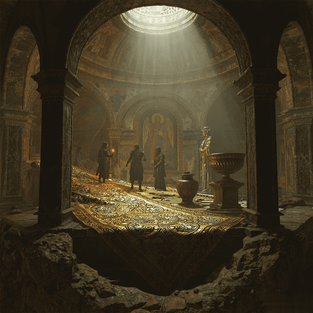 Rise of the Tomb Raider walkthrough scene