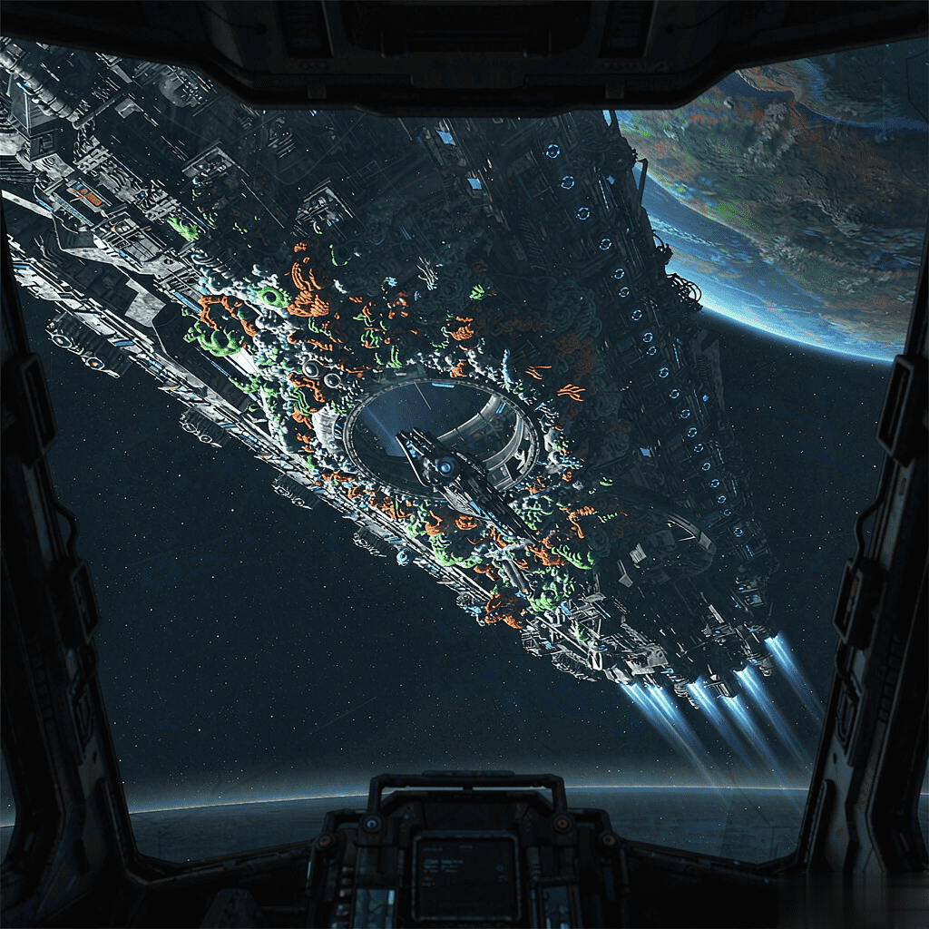 Starfield walkthrough scene