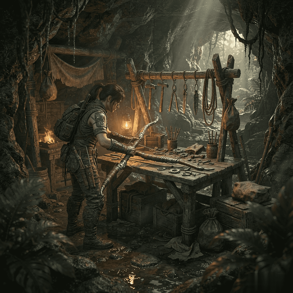 Tomb Raider (2013) gameplay screenshot