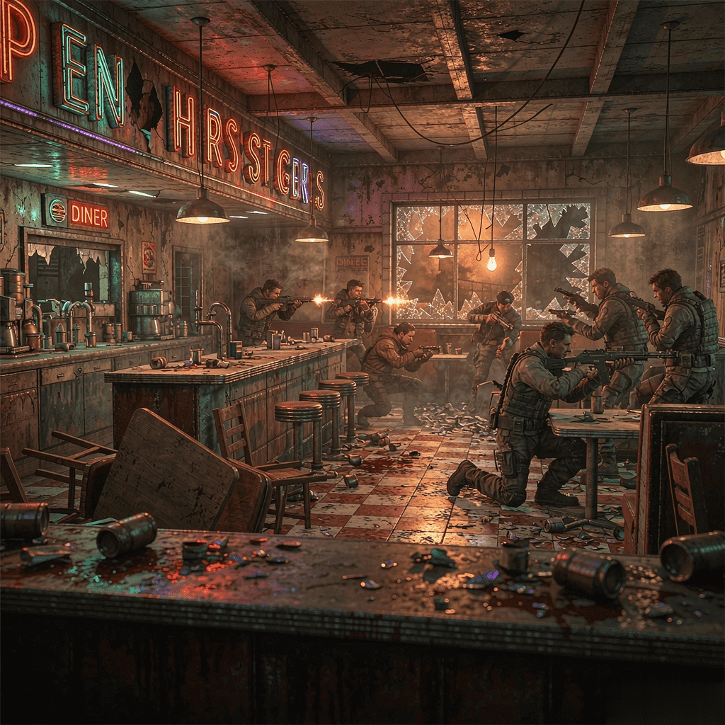 Wolfenstein 2: The New Colossus walkthrough scene